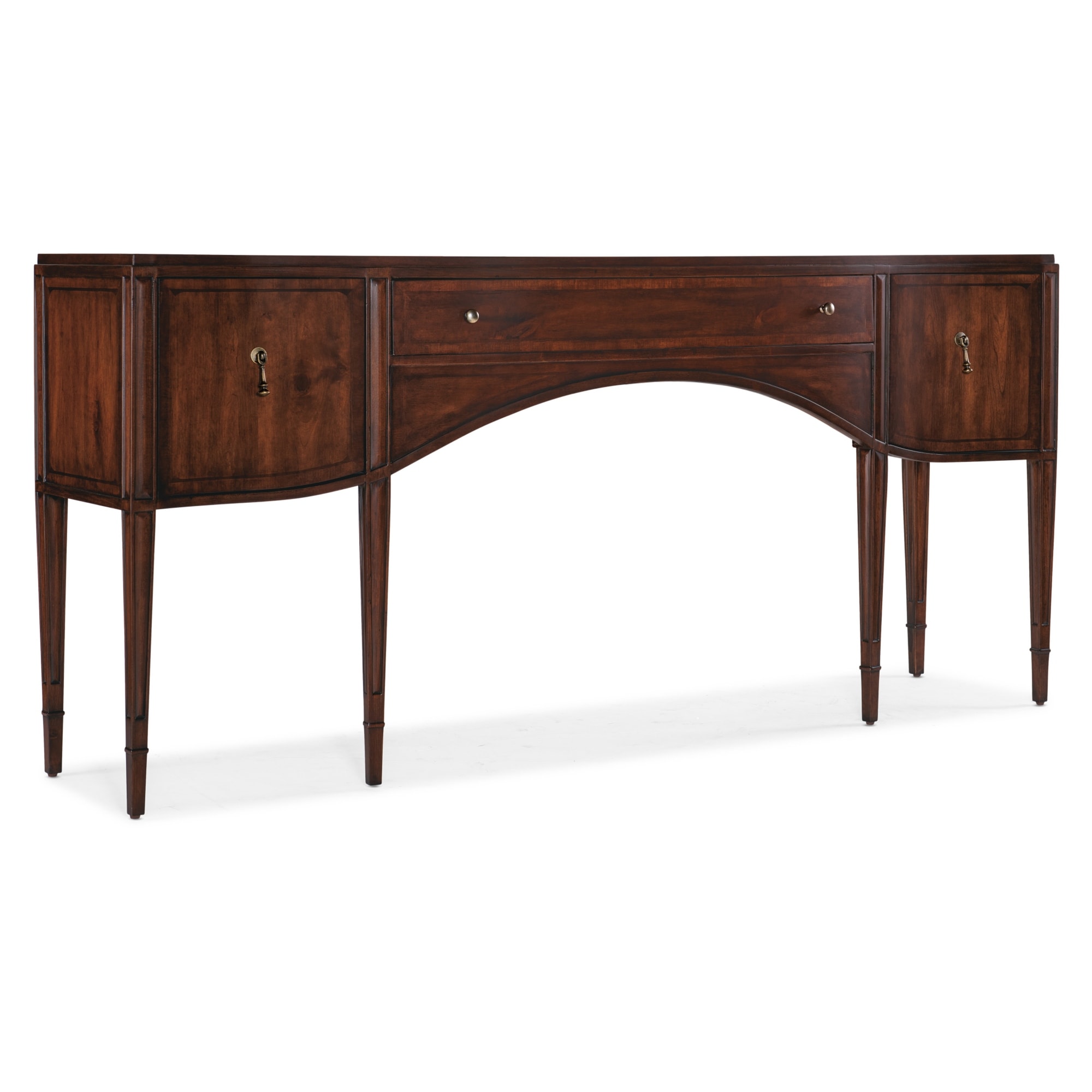 Hooker Furniture 6750-80161 Charleston 78" Wide Wood Top Cherry and