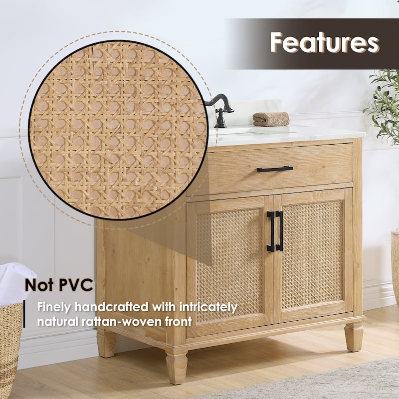 Altair Solana Bath Vanity Base without Top and Sink, no Mirror