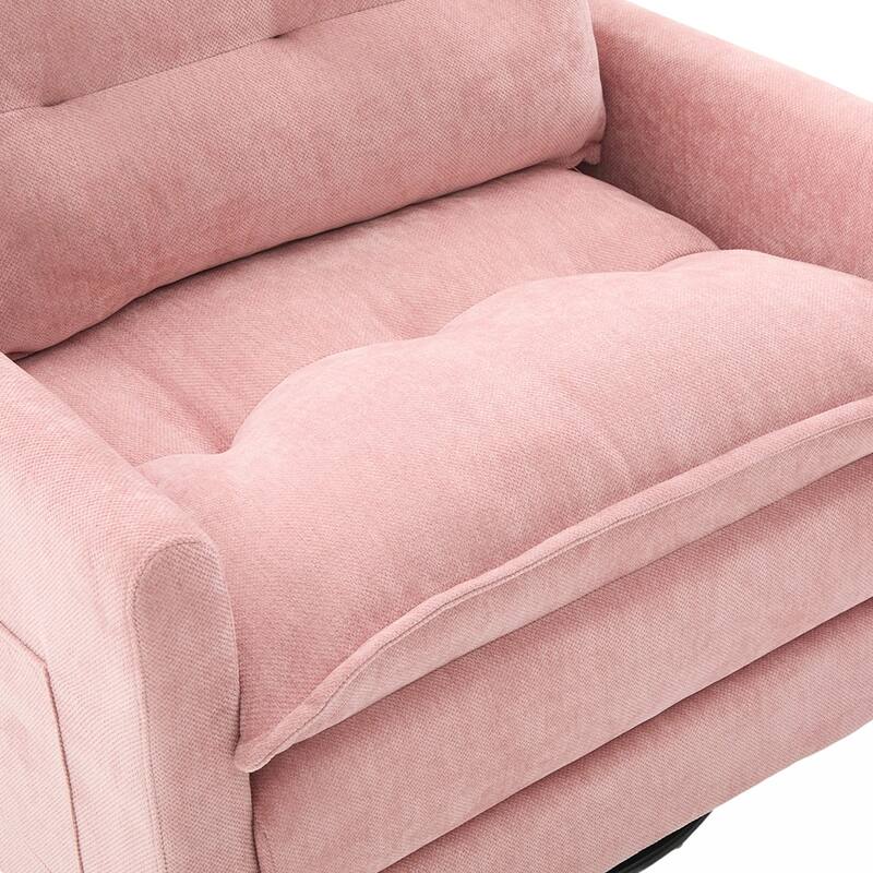 Chenille Swivel Accent ArmChair
