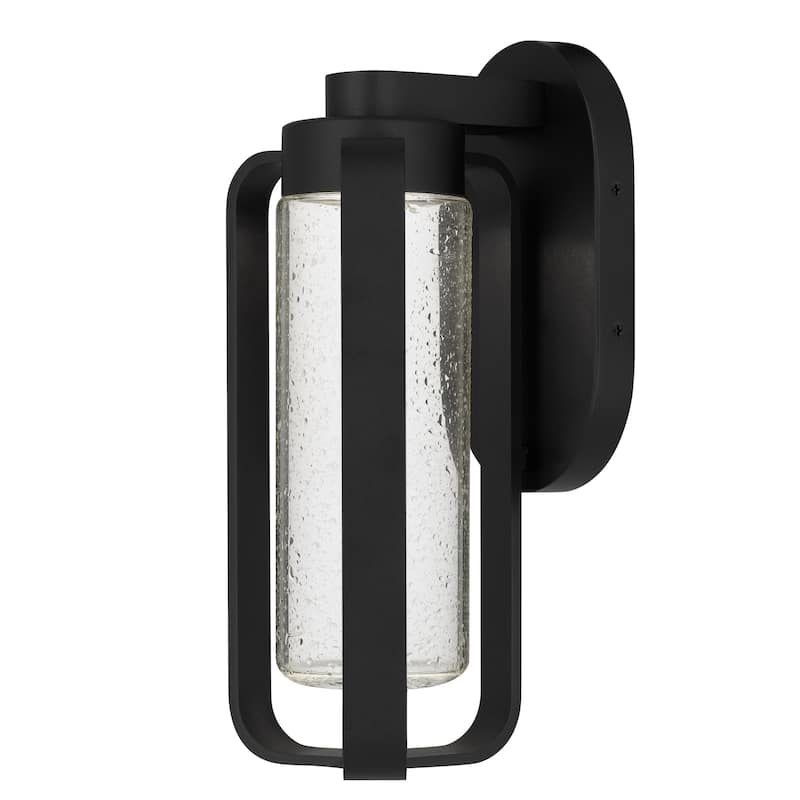 12 inch LED Wall Sconce - Black - Black