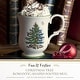 preview thumbnail 10 of 13, Spode Christmas Tree Romantic Shape Footed Mug