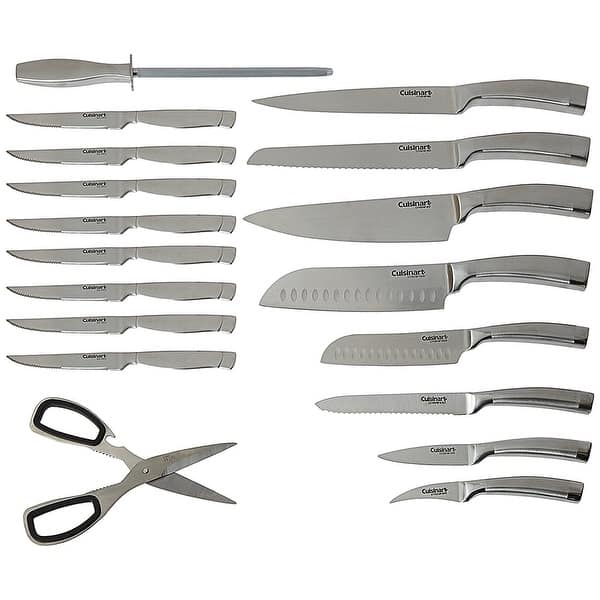 Cuisinart Classic Cutlery 12-Piece Textured Hollow Handle