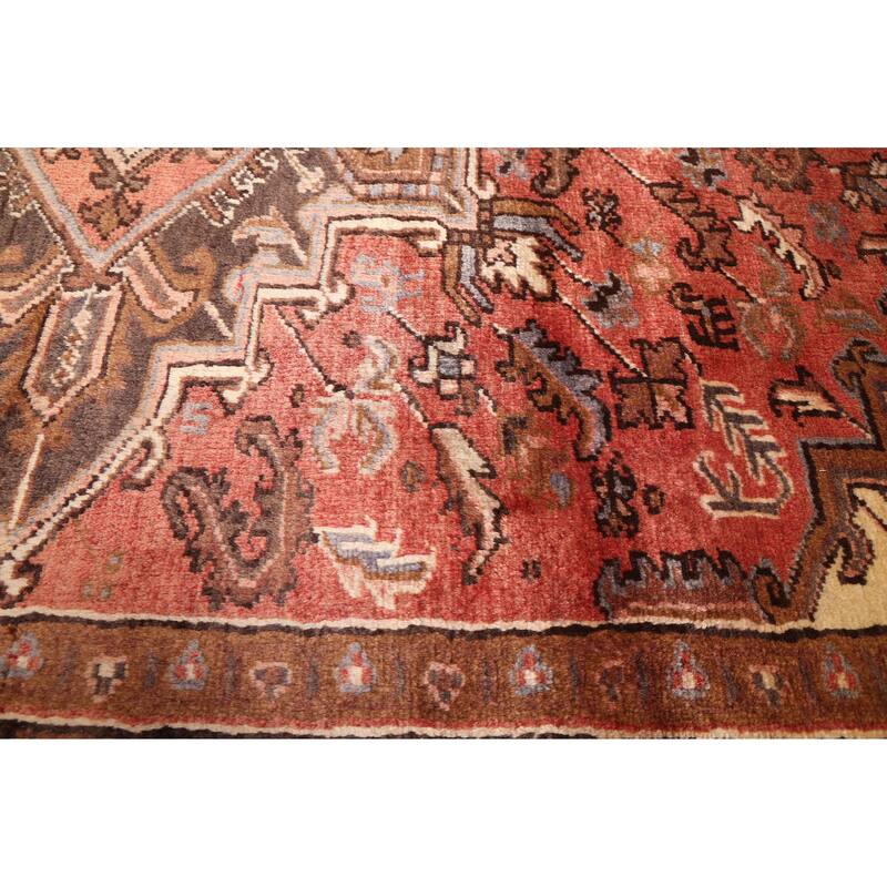 ECARPETGALLERY Hand-knotted Sarabi Light Red Wool Rug - 6'4 x 9'7