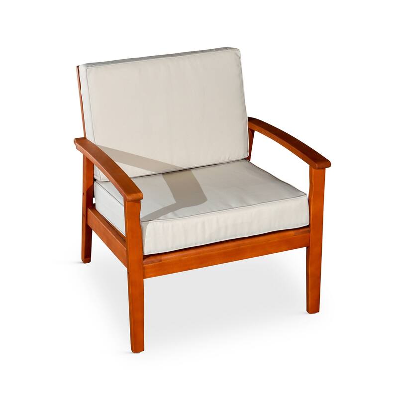 DTY Outdoor Living Longs Peak Deep Seat Eucalyptus Chair