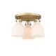 Option Brushed Brass / Matte White