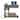 Height Adjustable Small Portable Desk, C Side Table with Outlet and USB Ports