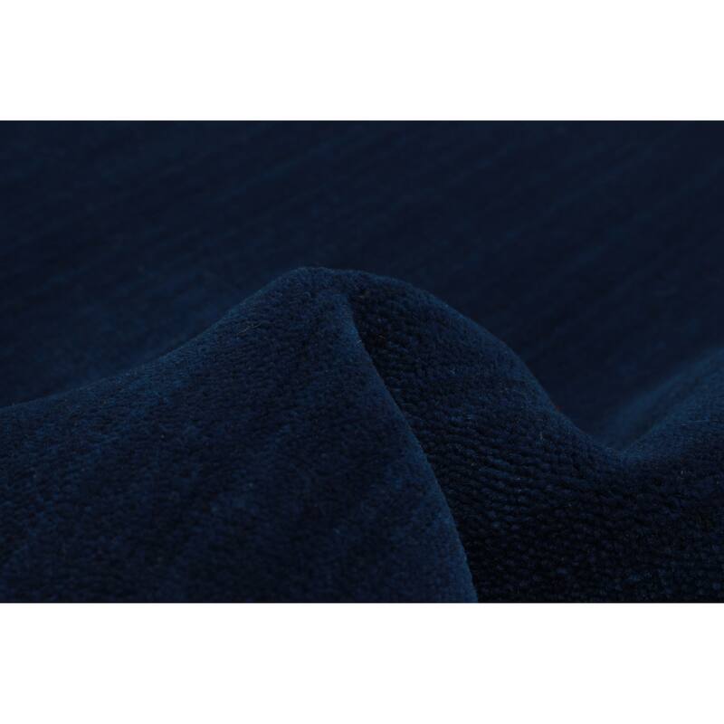 Kashkuli Gabbeh Blue Rug 2'6" x 6'5" - 2'6 x 6'5