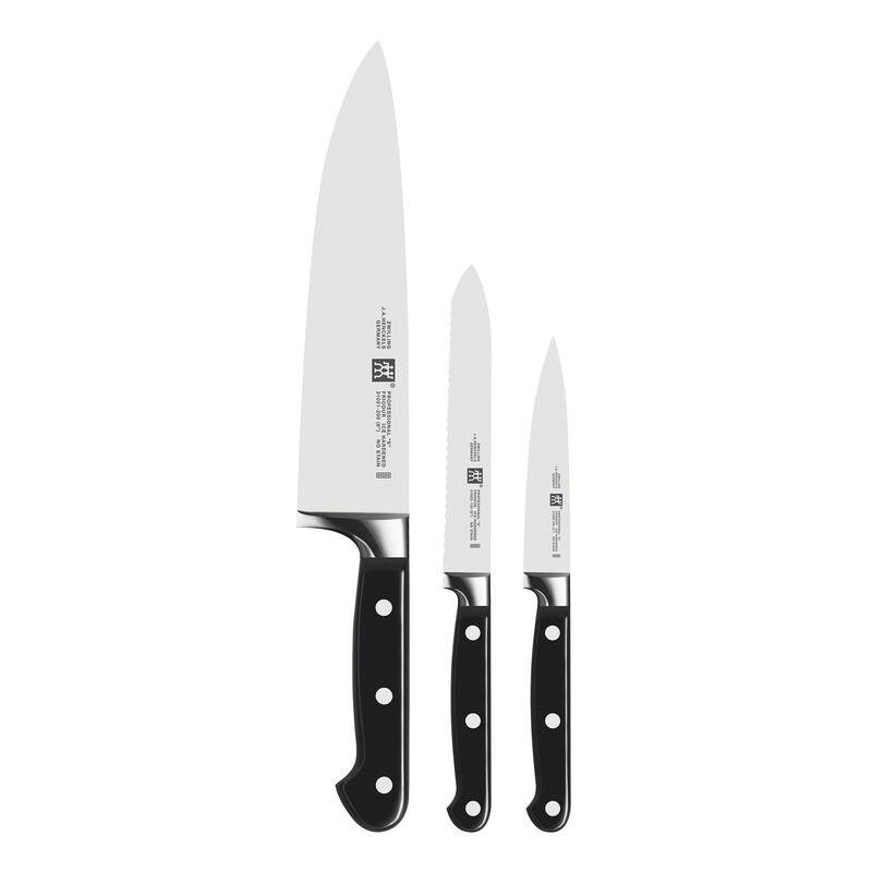 ZWILLING Professional "S" 3-pc Starter Knife Set - Stainless Steel - 3 Piece - 3-pc