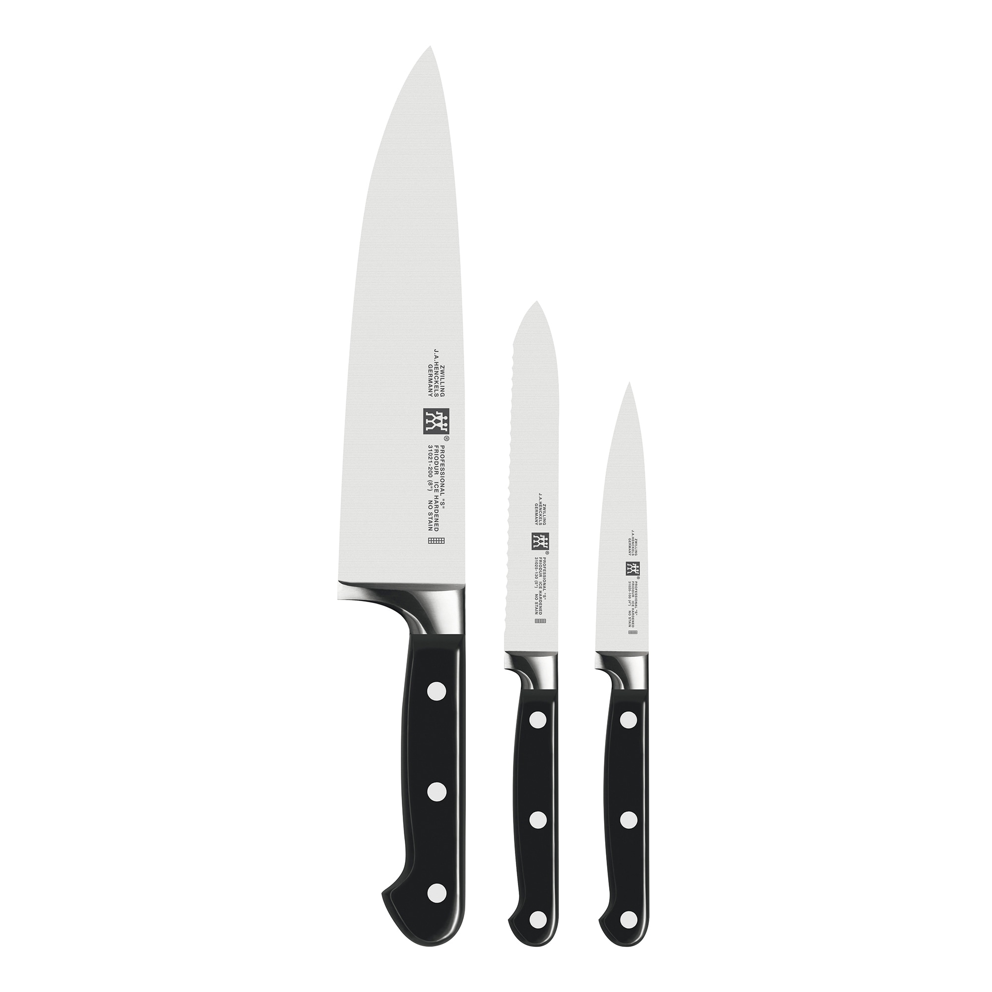 ZWILLING Professional "S" 3-pc Starter Knife Set - 3-piece