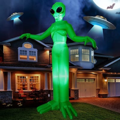9 FT Halloween Inflatable Giant Alien