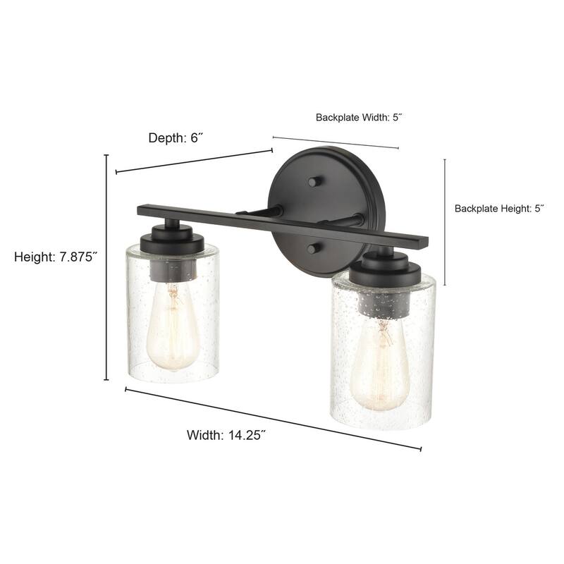 Millennium Lighting 2 Light 15" Wide Bathroom Vanity Light