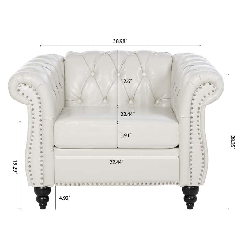 A PU Seater Sofa For Living Room