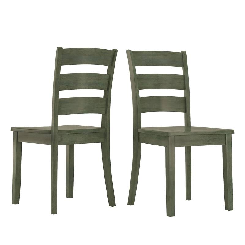 Wilmington II Wood Dining Chairs (Set of 2) by iNSPIRE Q Classic