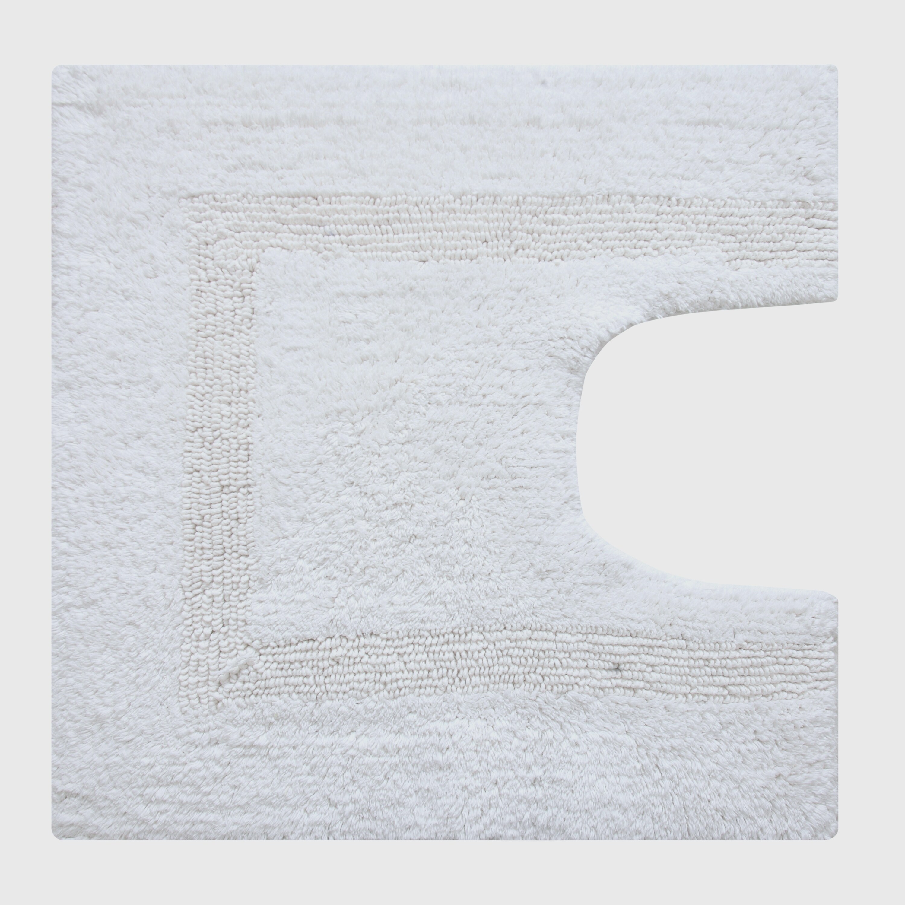 Fabstyles Reversible Cotton Bath Rug Set - Soft Absorbent 2-Piece-image