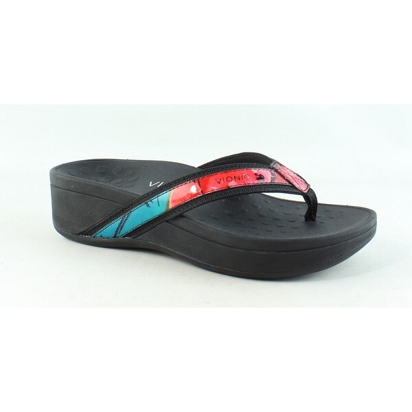 vionic black flip flops