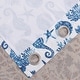 preview thumbnail 4 of 3, Greenland Home Fashions Pebble Beach Grommet Top Curtains - 84 W x 84 L