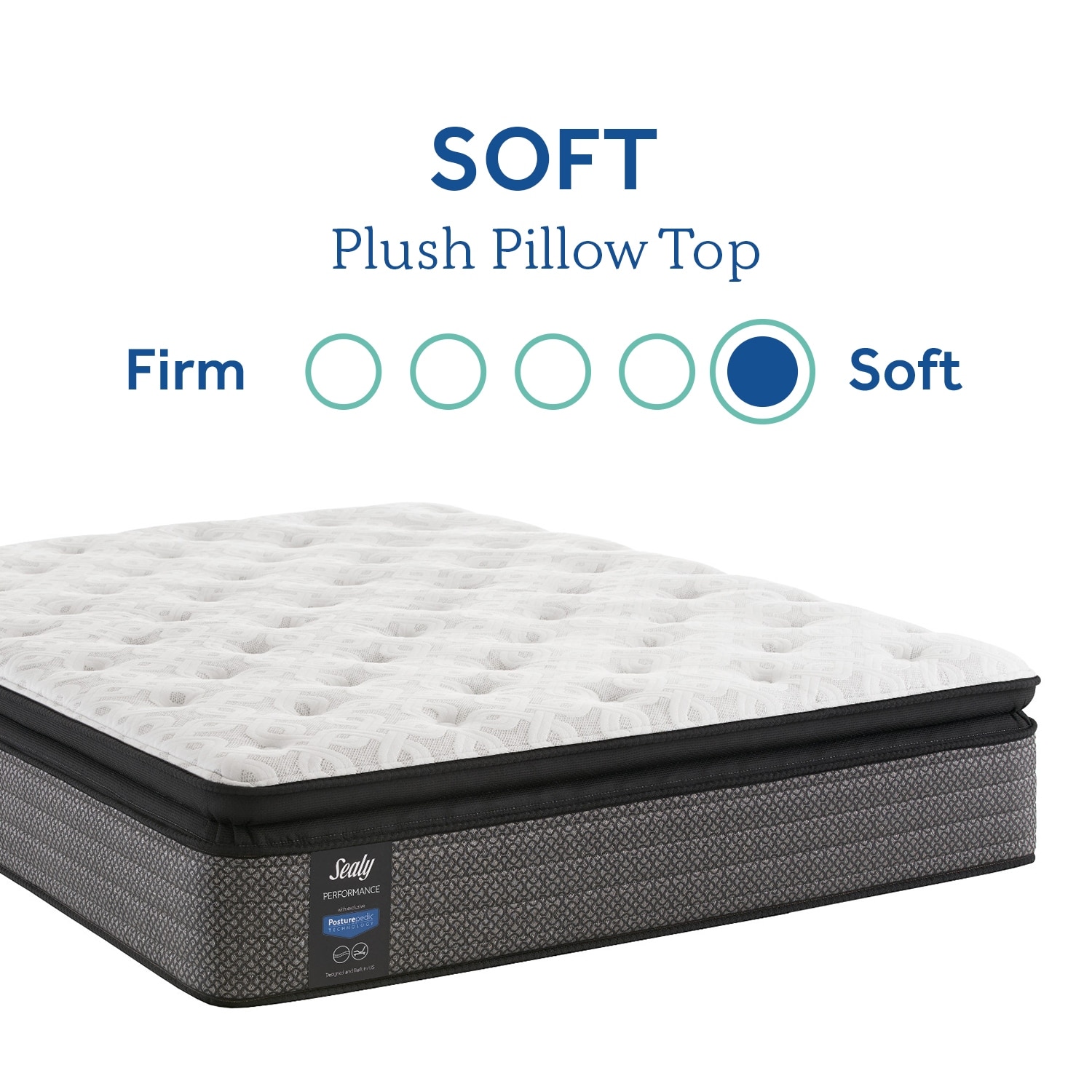 Shop Sealy Response Performance 14 Inch Plush Pillow Top Mattress
