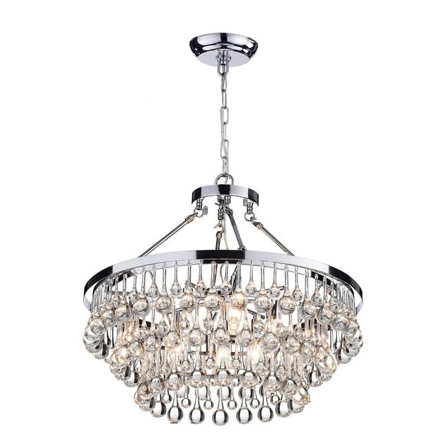 Silver orchid deals chandelier