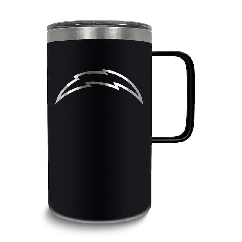 NFL Los Angeles Chargers Stainless Steel 18 Oz. Hustle Mug with Lid