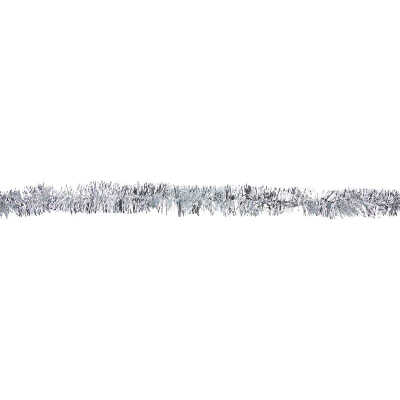 50' x 2.5" Christmas Foil Tinsel Garland - Unlit