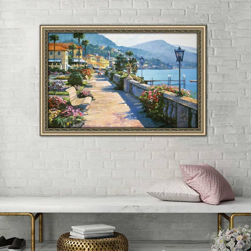 "Bellagio Promenade" by Howard Behrens Print on Acrylic