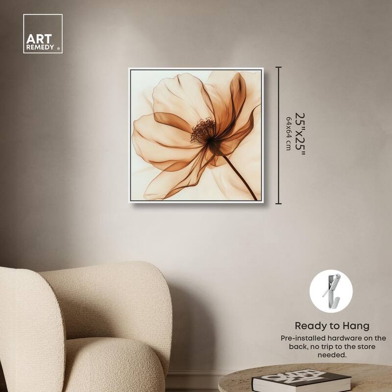 Fragile Elegance II Canvas by Art Remedy
