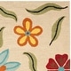 preview thumbnail 32 of 46, SAFAVIEH Handmade Blossom Aggie Modern Floral Wool Rug