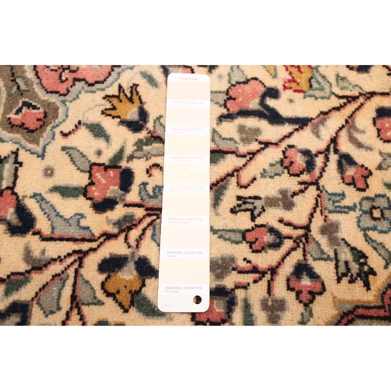 ECARPETGALLERY Hand-knotted Kayseri Cream Wool Rug - 5'1 x 7'10