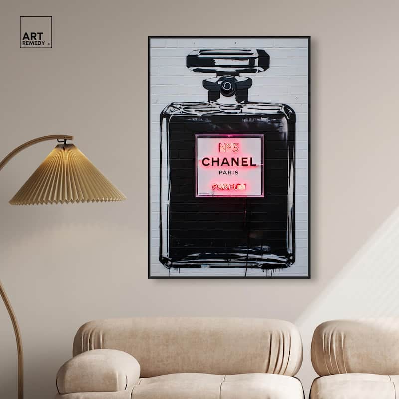 Parisian Perfume II Canvas by Art Remedy