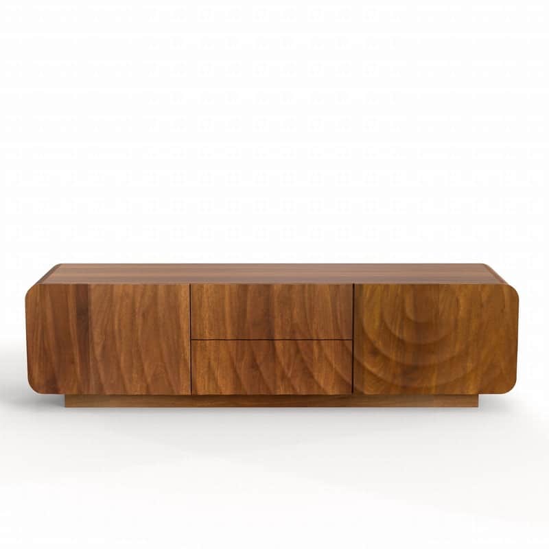 Modern 58-Inch TV Stand for TVs up to 65", Media TV Console With Storage for Living Room or Bedroom