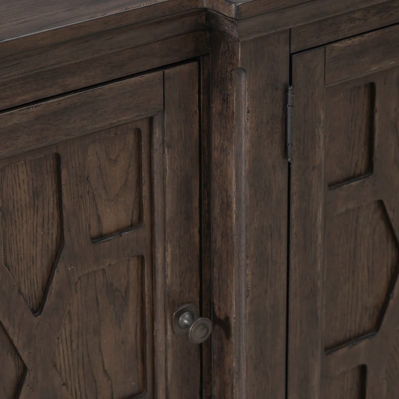 Paradise Valley Saddle Brown 76 Inch TV Console