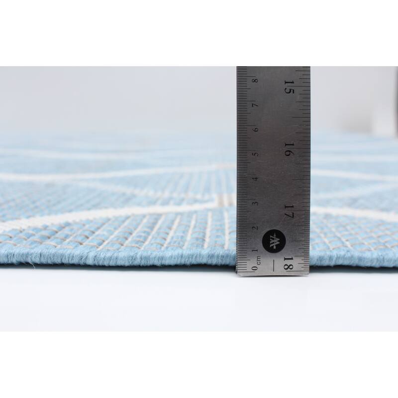 ECARPETGALLERY Veranda Abstract Indoor/ Outdoor Rug