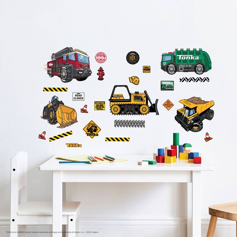 RoomMates Tonka Trucks Wall Decals