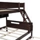 preview thumbnail 16 of 34, Twin Over Full Bunk Bed with Shelves and Trundle - Practical for Families