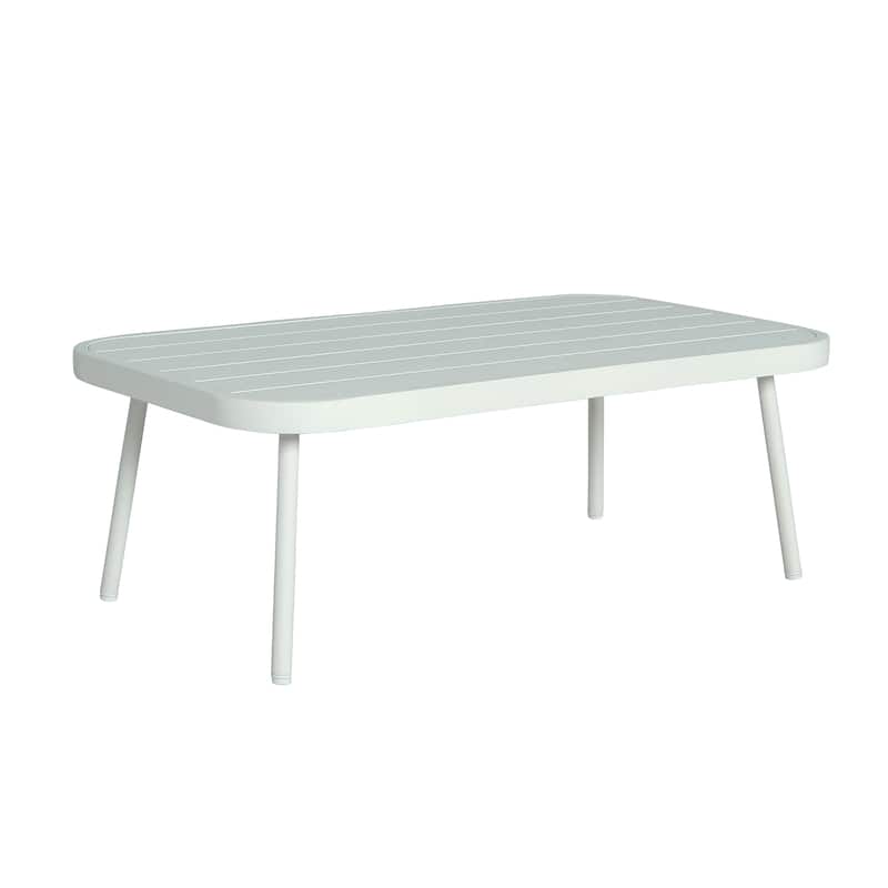 Christopher Knight Home - Cadence Rope and Steel Patio Loveseat and Table Set