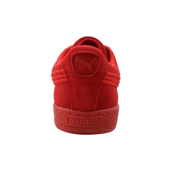 red suede pumas men's