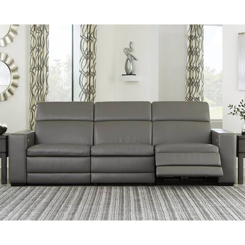 Signature Design by Ashley Texline 4-Piece Power Reclining Sofa - 93"W x 43"D x 32"H