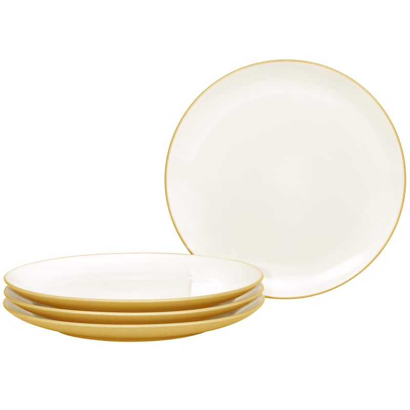 Noritake Colorwave Set Of 4 Coupe Dinner Plates , 10-1/2" - Mustard