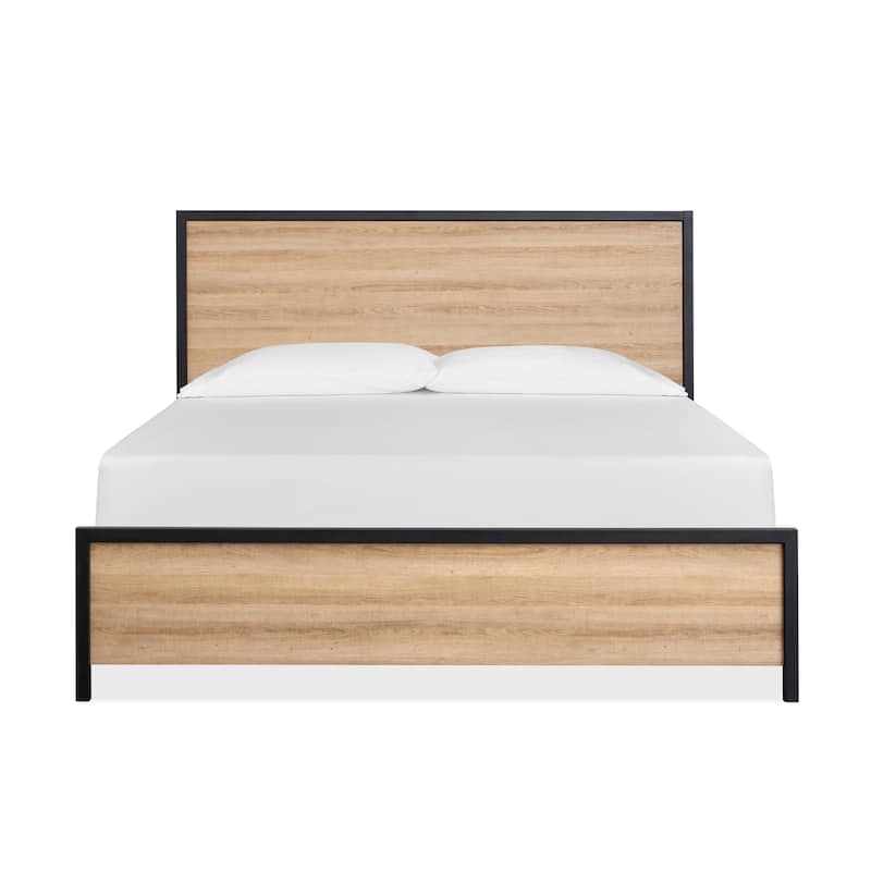 Magnussen Home Bastain Putnum Ivory Panel Bed