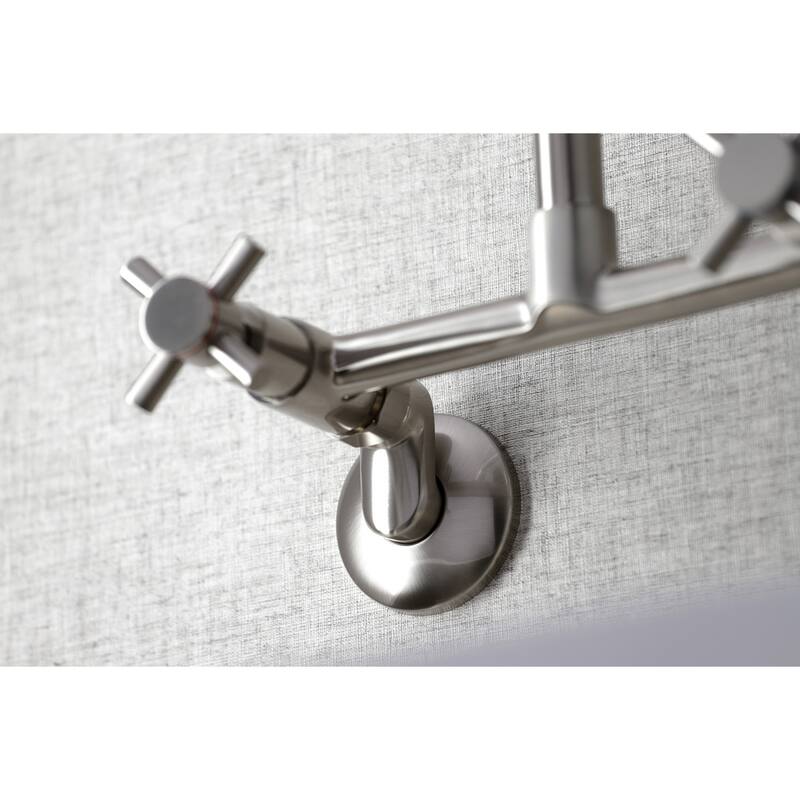 Kingston Brass Concord Two-Handle Wall Mount Kitchen Faucet