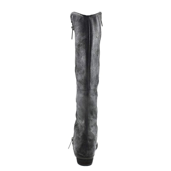 donald pliner over the knee suede boots