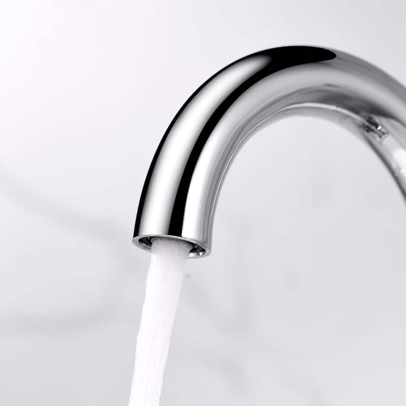 Luxier MSC11-T 4 in. Centerset 2-Handle Bathroom Faucet with Drain