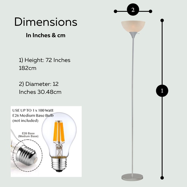 Corner up light outlet