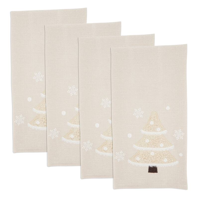 Wintry Wonderland Tree Guest Towel