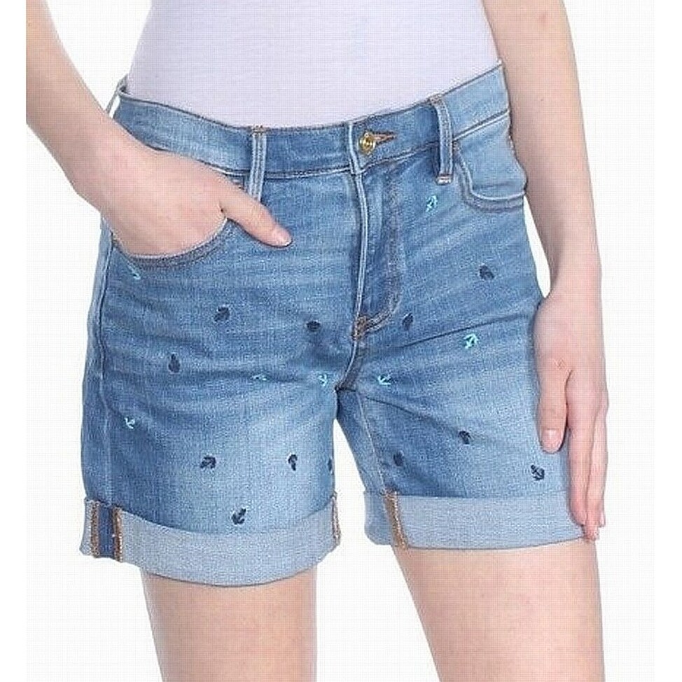 tommy hilfiger womens denim shorts