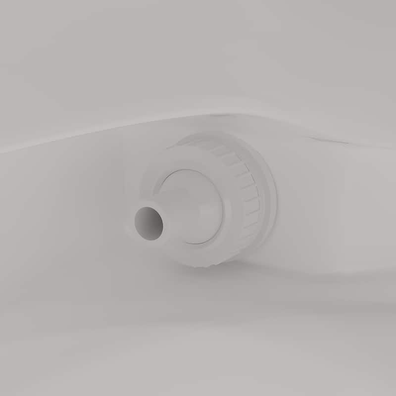 Luxury Smart Toilet with Tank, UV Sterilization, Heated Seat,Warm Air Dryer, Instant Heating Water, Night Light