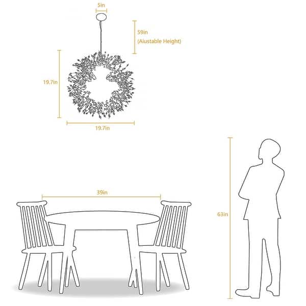 dimension image slide 0 of 5, 8/9/12/16-Light Modern Linear Sputnik Firework Dandelion Crystal Chandelier