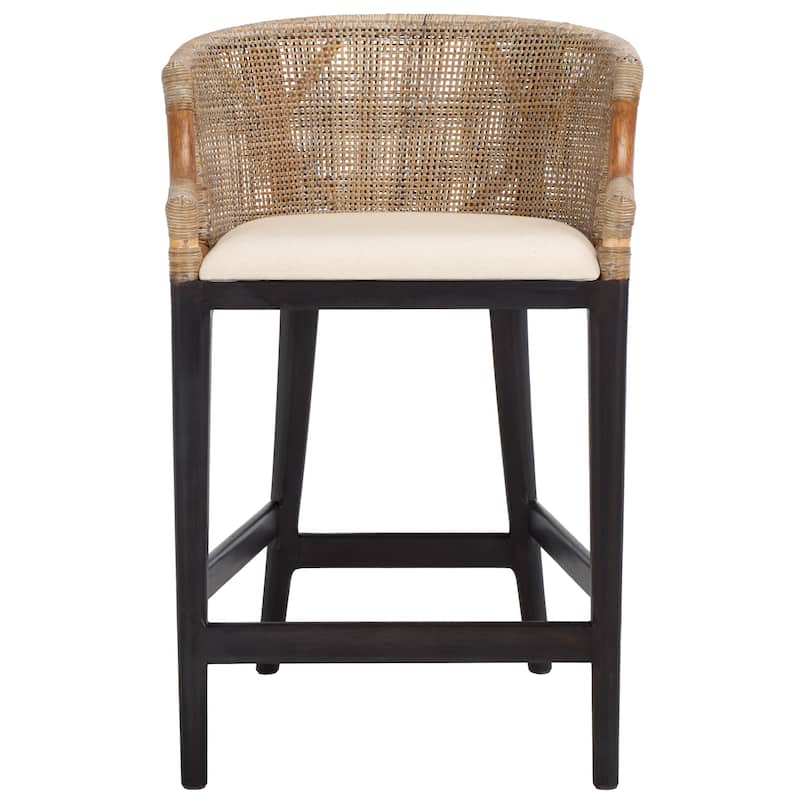 SAFAVIEH Home Brando Counter Stool - 22"W x 21"D x 35"H