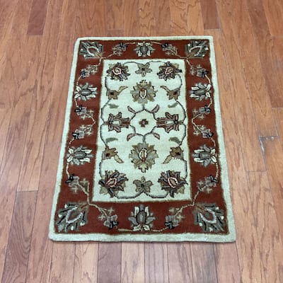 HERAT ORIENTAL 2' x 3' Handmade Mahal Wool Rug - 2' x 3'