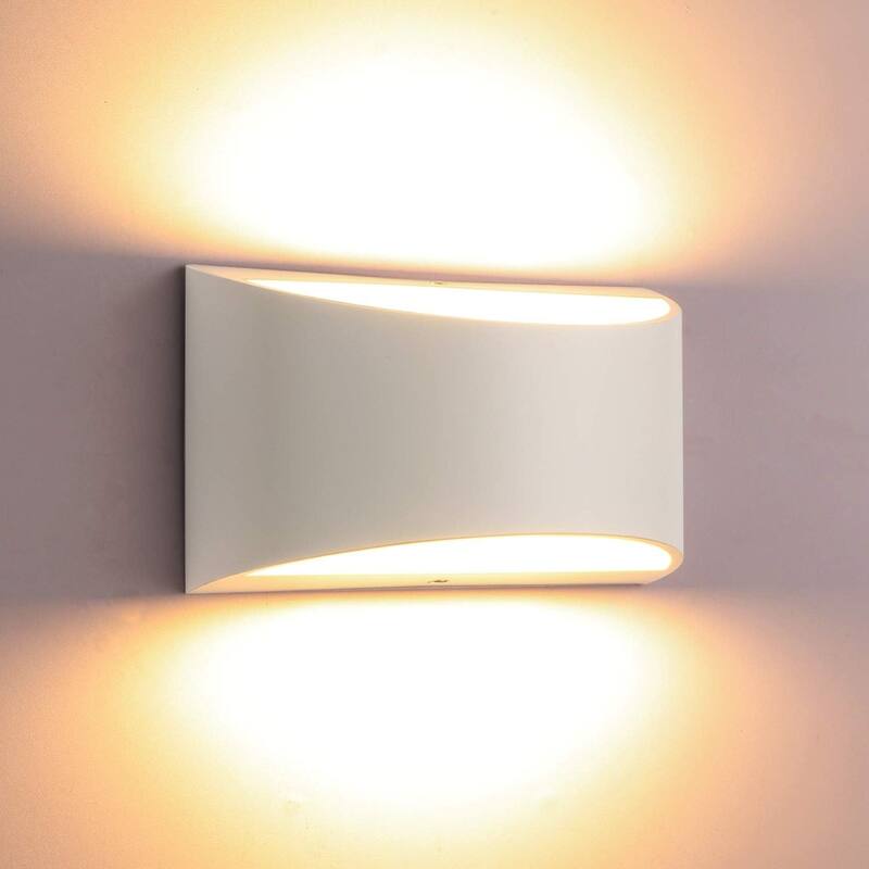 LED bedroom light white living room light aluminum wall light